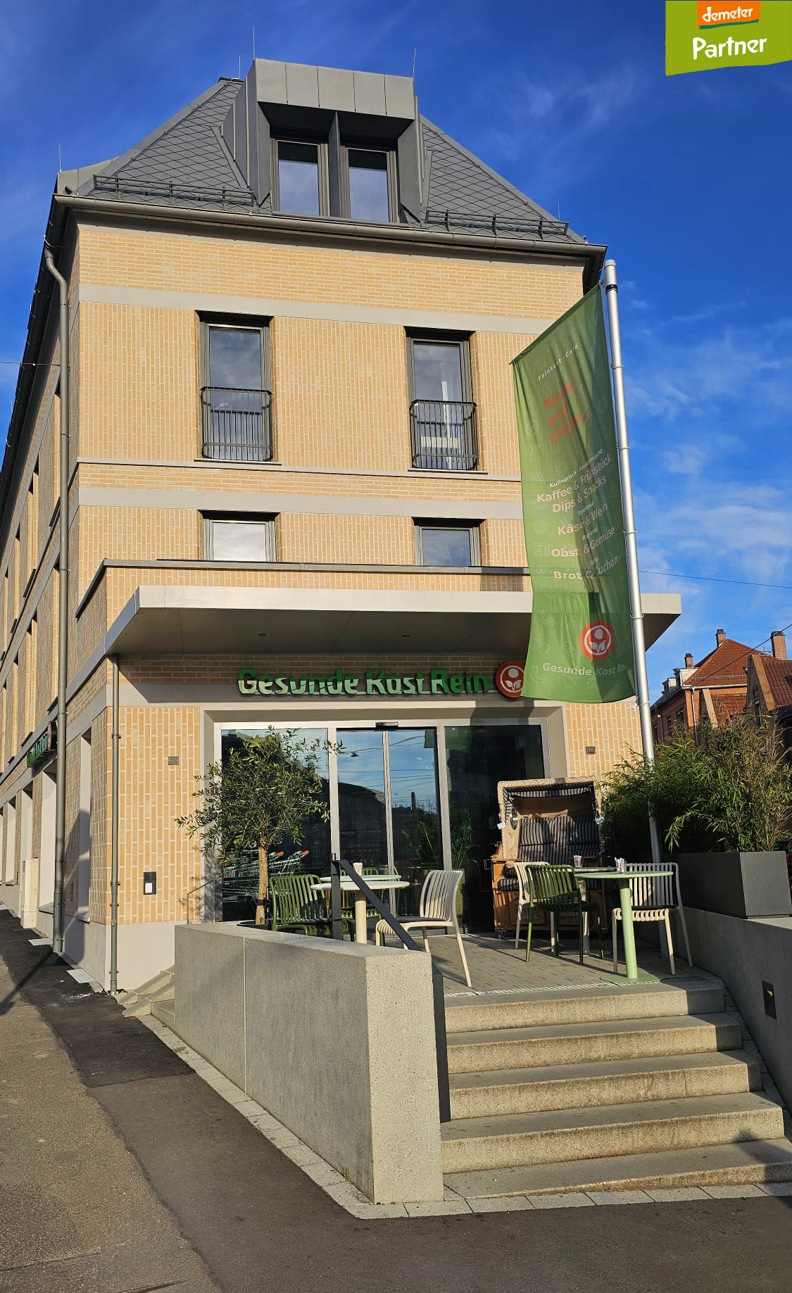 Gesunde Kost Rein in der Landhausstraße 166 in Stuttgart – Ihr Demeter-Partner